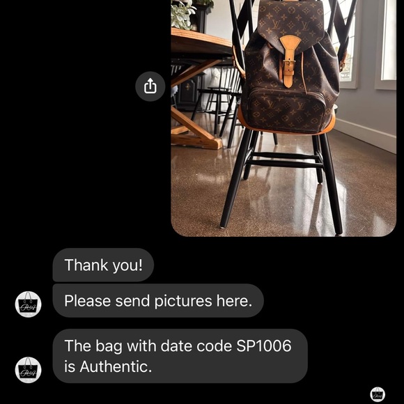 Louis Vuitton Montsouris GM in great condition! - Picture 14 of 14